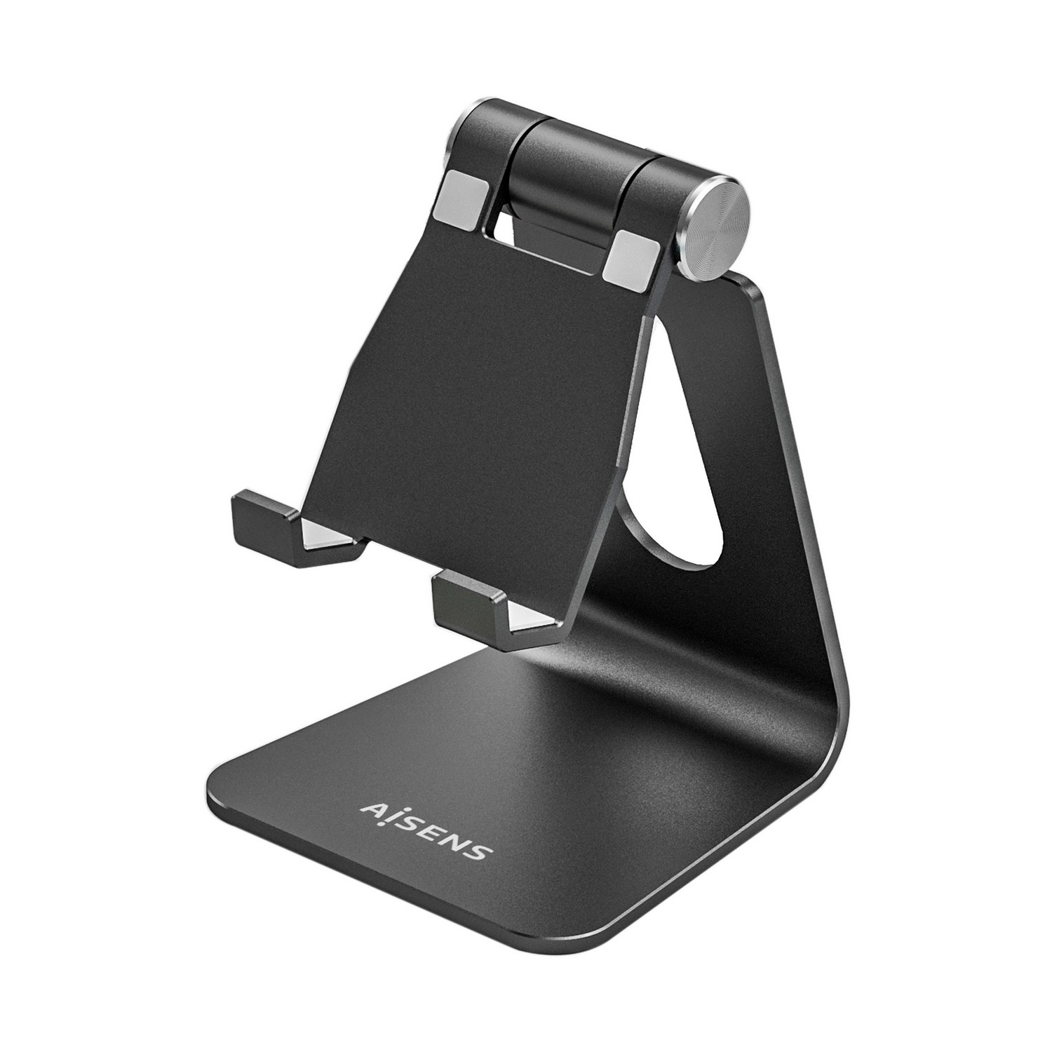 SOPORTE TABLET SMARTPHONE SOBREMESA M AJUSTABLE (1 PIVOTE) AISENS NEGRO MS1PM-084 AISENS